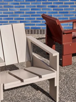 HAY Crate lounge chair, iron red