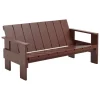 HAY Crate lounge sofa, iron red