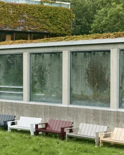 HAY Crate lounge sofa, iron red