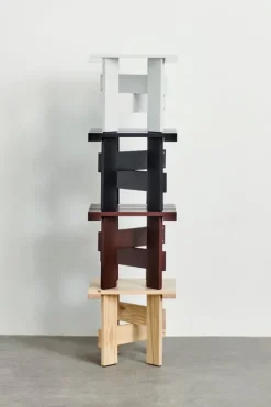 HAY Crate low table, 45 x 45 cm,  London fog