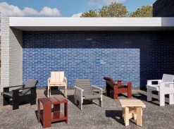 HAY Crate Low table, 45 x 45 cm,  lacquered pinewood