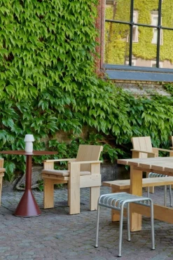 HAY Crate seat cushion for dining chair, beige