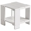 HAY Crate side table, 49,5 x 49,5 cm, white