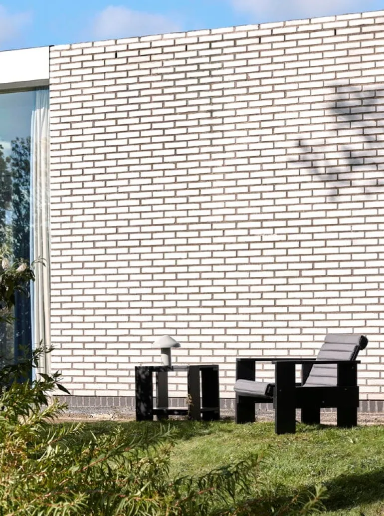 HAY Crate side table, 49,5 x 49,5 cm, black