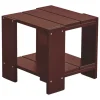 HAY Crate side table, 49,5 x 49,5 cm, iron red