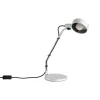HAY Cupola desk lamp, clear anodised aluminium