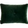 HAY Dot Soft cushion, dark green