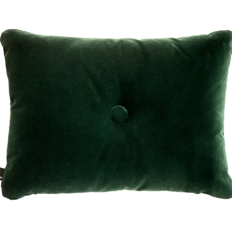 HAY Dot Soft cushion, dark green