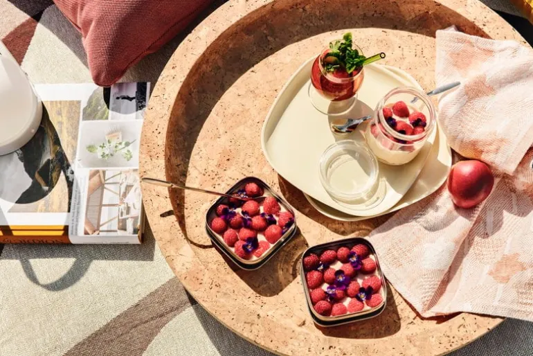 HAY Dot Soft cushion, yellow