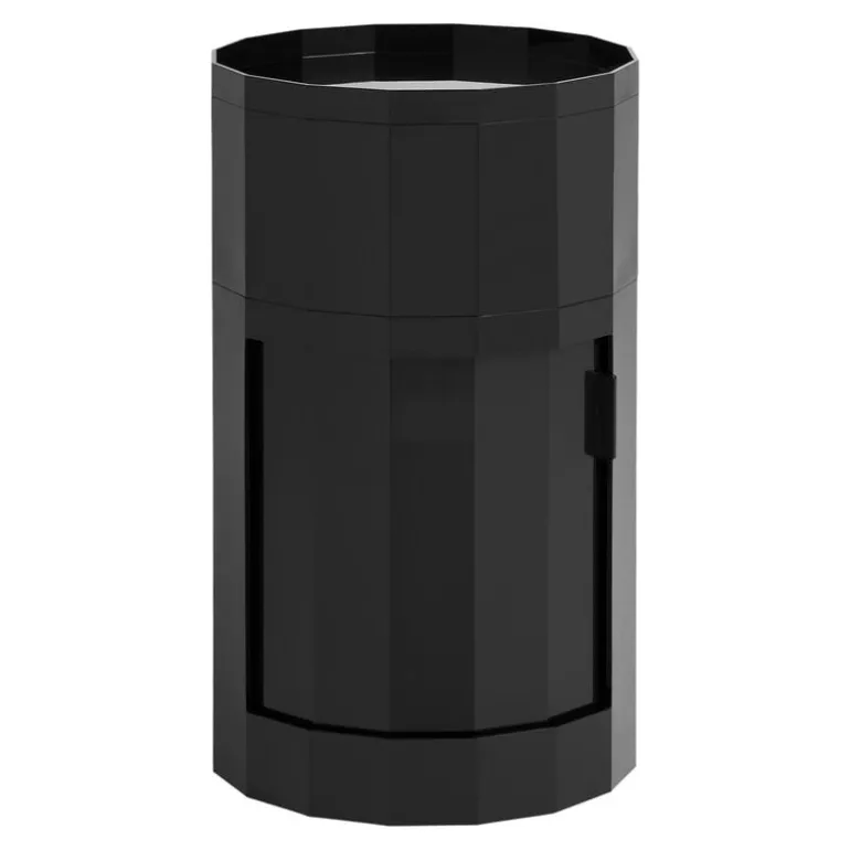 HAY Facet cabinet, high, anthracite