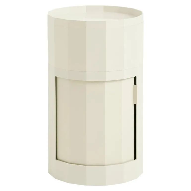 HAY Facet cabinet, high, eggshell