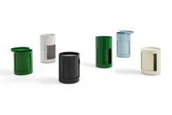 HAY Facet cabinet, low, misty grey