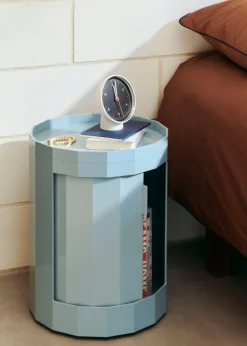 HAY Facet cabinet, low, misty blue