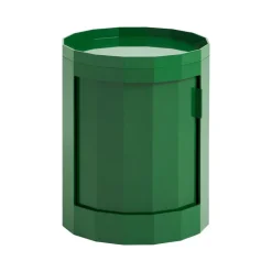 HAY Facet cabinet, low, spinach green