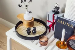 HAY Flare candleholder, amber