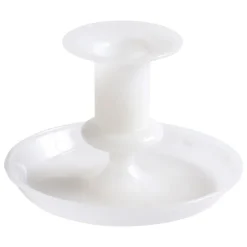 HAY Flare candleholder, white