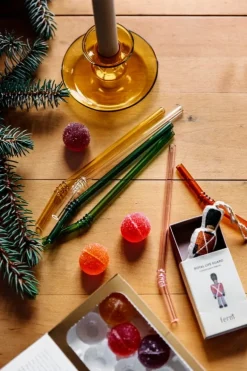 HAY Flare candleholder, yellow