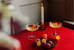 HAY Flare candleholder, yellow