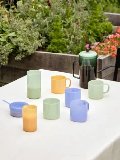 HAY French press brewer, aqua