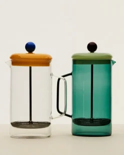 HAY French press brewer, aqua