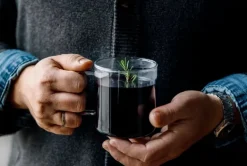 HAY Glass coffee mug