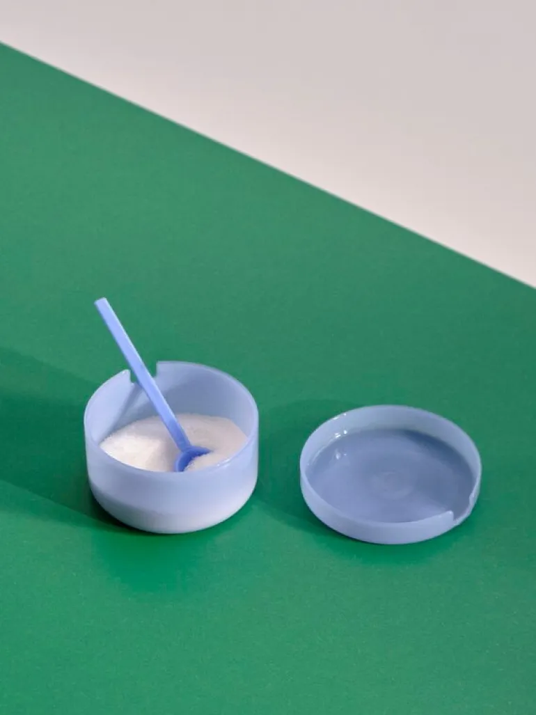 HAY Glass cuisine bowl, jade light blue