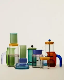 HAY Glass jug, M, jade light green