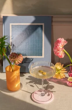 HAY Glass jug, S, jade light yellow