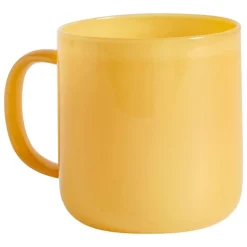 HAY Glass mug, 2 pcs, yellow