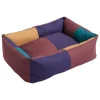 HAY HAY Dogs bed, L, burgundy - green