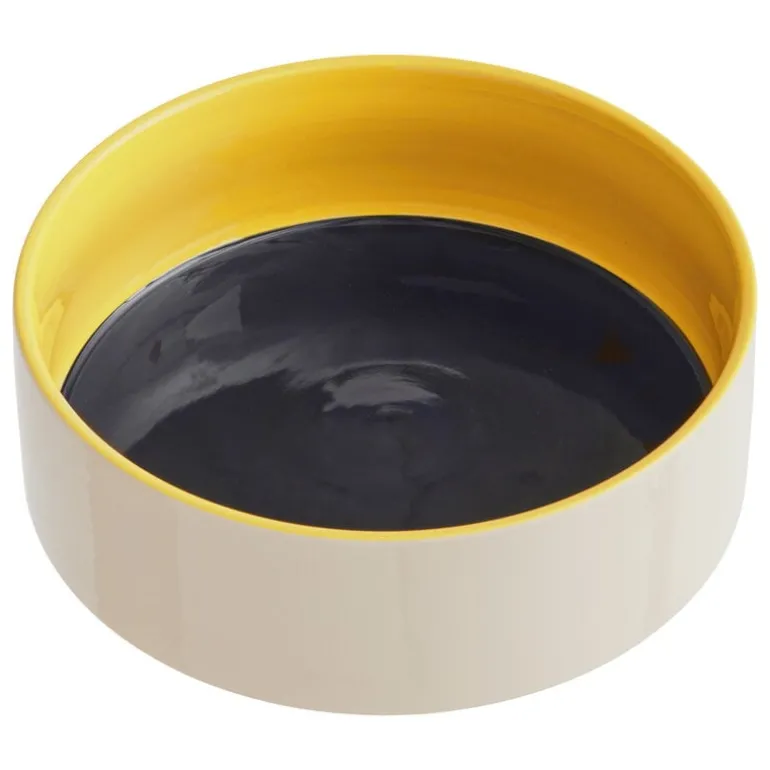 HAY HAY Dogs bowl, L, blue - yellow