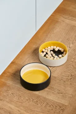 HAY HAY Dogs bowl, L, blue - yellow