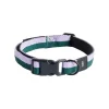 HAY HAY Dogs collar, flat, S-M, lavender - green