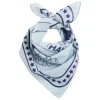 HAY HAY Dogs scarf, 55 x 55 cm, light blue