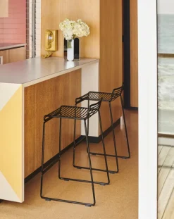 HAY Hee bar chair, black