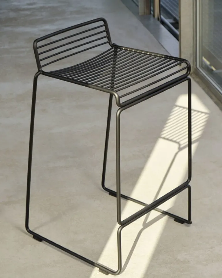 HAY Hee bar chair, black