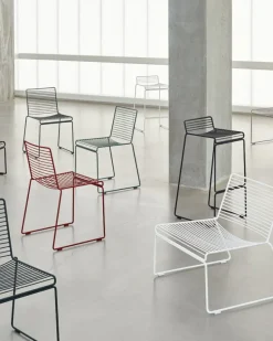 HAY Hee bar chair, black