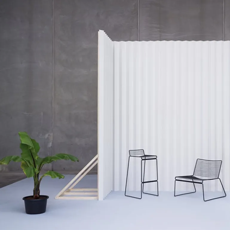 HAY Hee bar chair, fall green