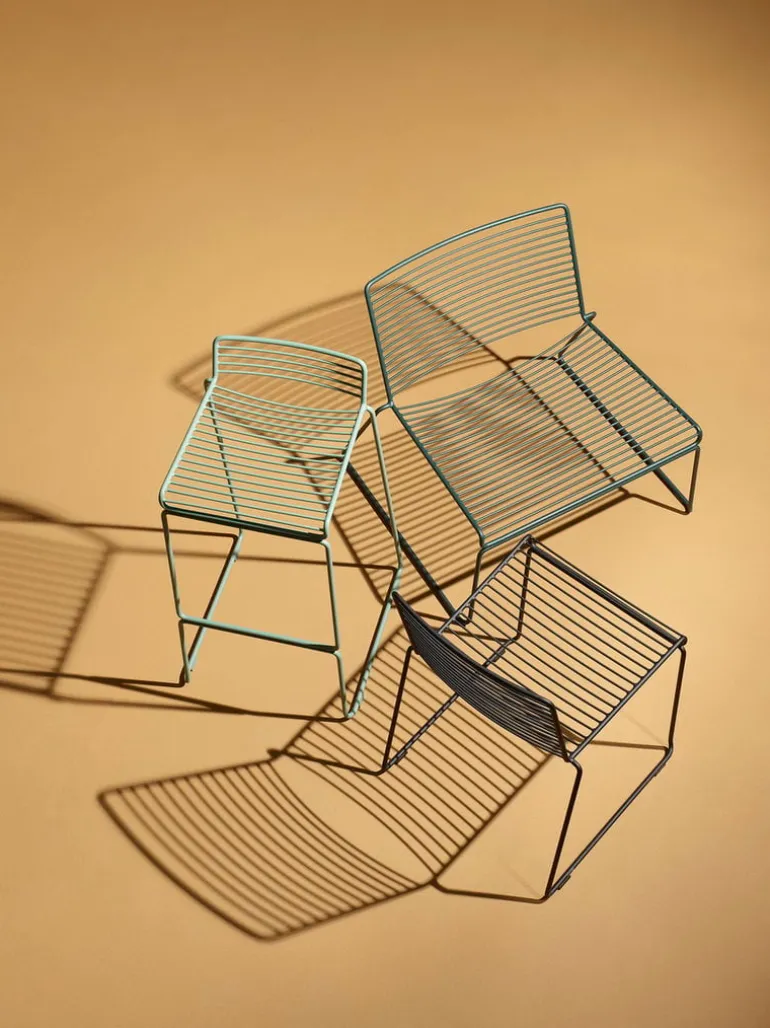 HAY Hee bar chair, fall green