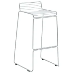HAY Hee bar chair, galvanized