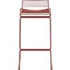 HAY Hee bar chair, rust