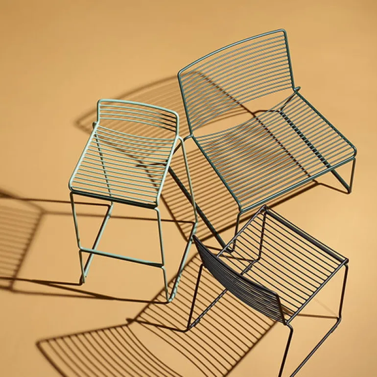 HAY Hee bar chair, white