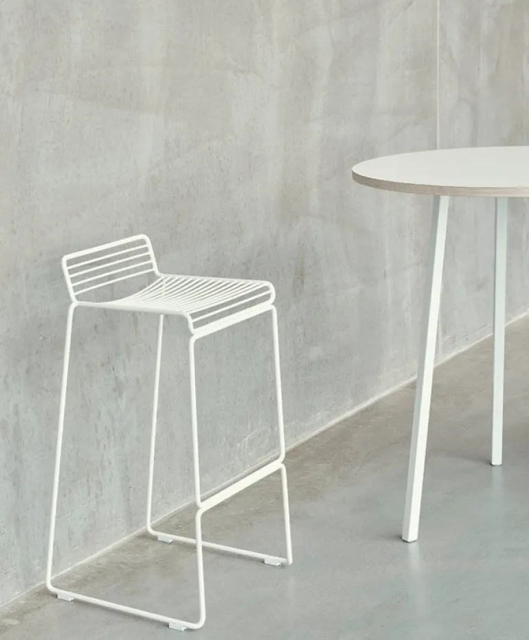 HAY Hee bar chair, white