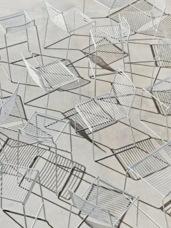 HAY Hee chair, galvanized