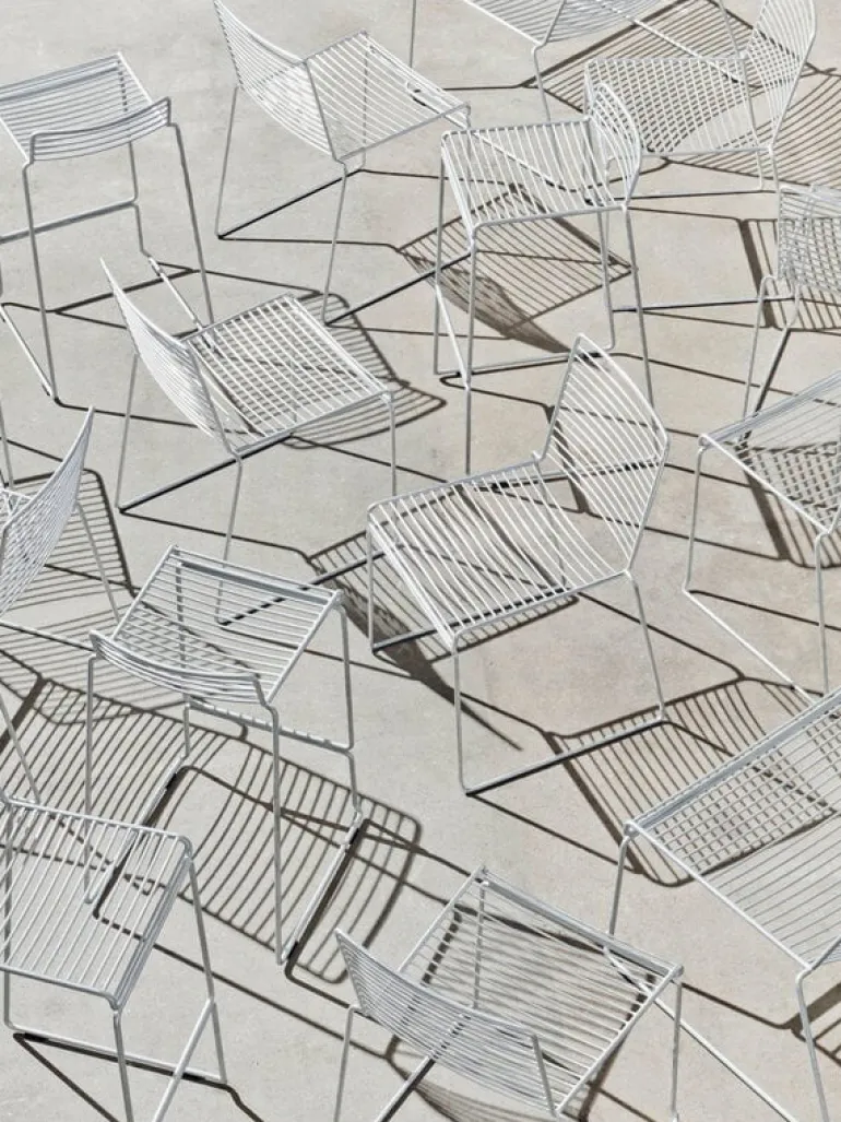 HAY Hee chair, galvanized
