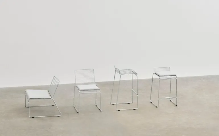 HAY Hee chair, galvanized
