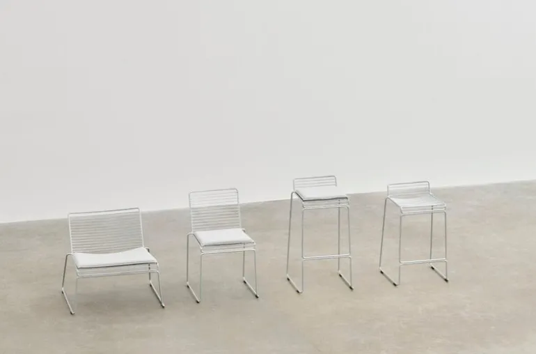 HAY Hee chair, galvanized