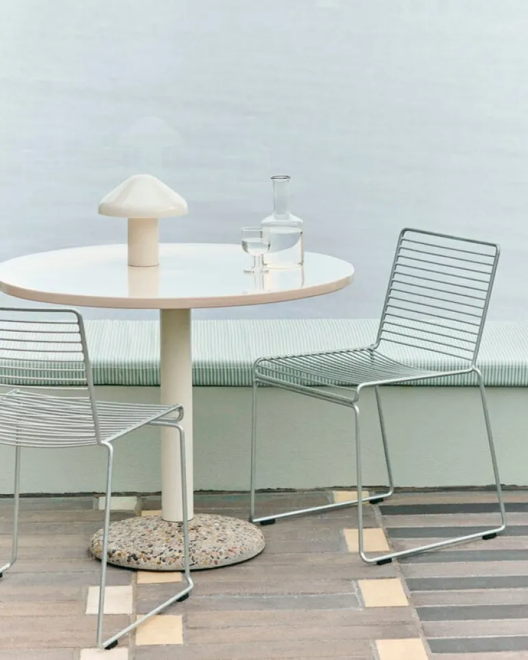 HAY Hee chair, galvanized