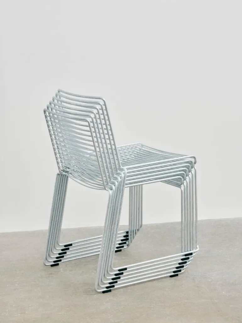HAY Hee chair, galvanized
