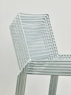 HAY Hee chair, galvanized